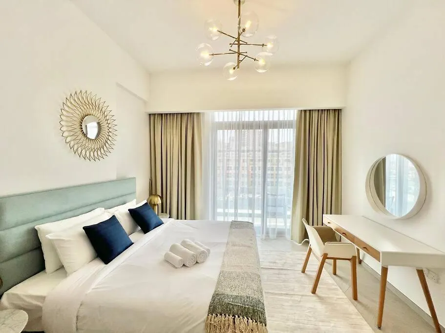 Apartment Waves - Comfortable Jvc Apt With Balcony And Maids Room Dubai